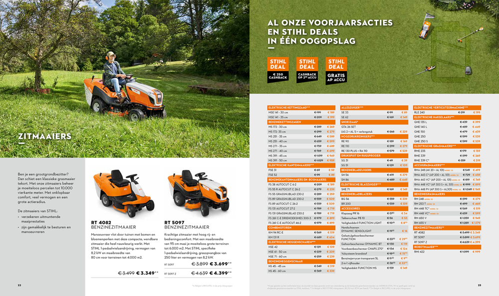 voorjaarsfolder stihl 2024